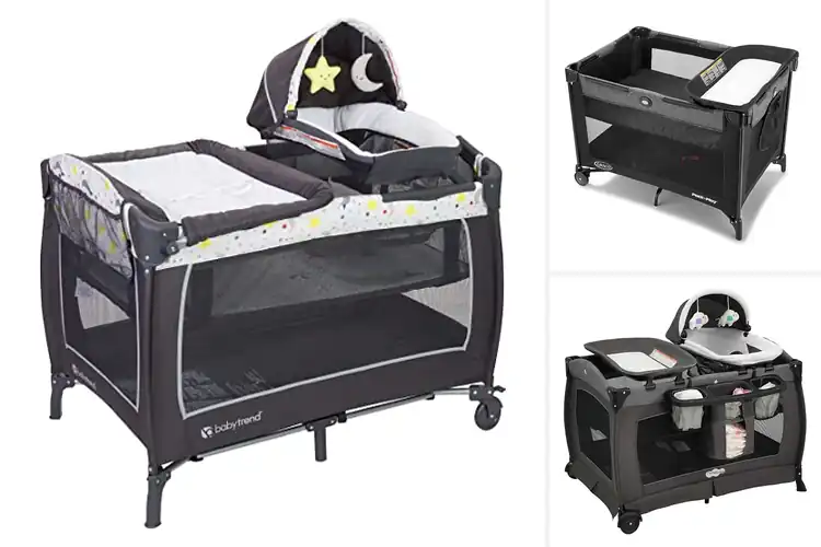 Detailed view of Best Travel Playards With Changing Tables