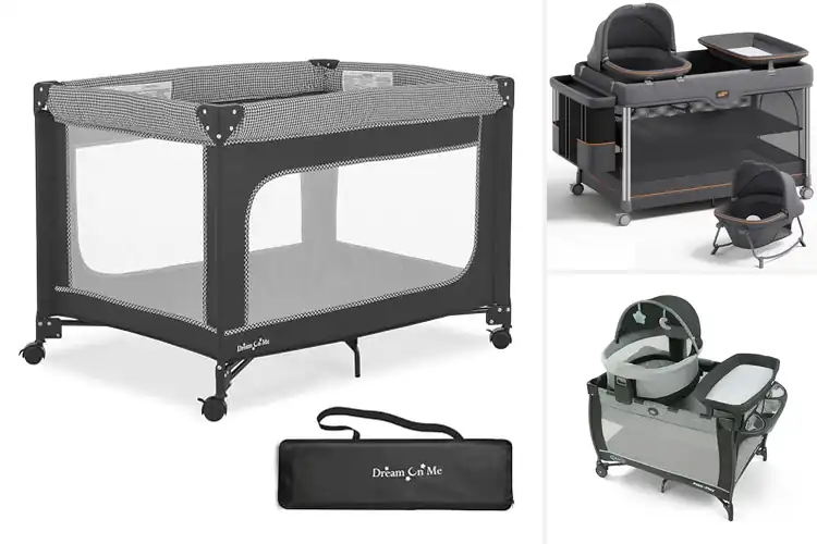 Detailed view of Best Travel Playards With Wheels
