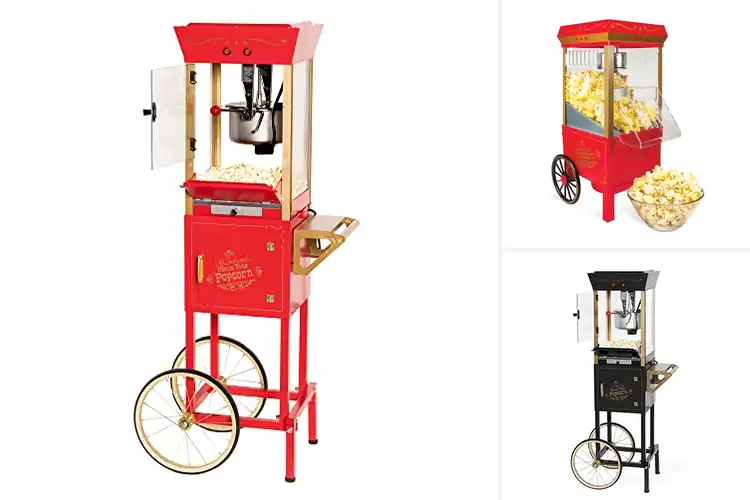 Detailed view of Best Vintage Popcorn Machines for Cozy Nostalgic Snacking
