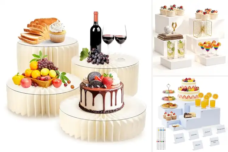 Detailed view of Best Wedding Buffet Stands