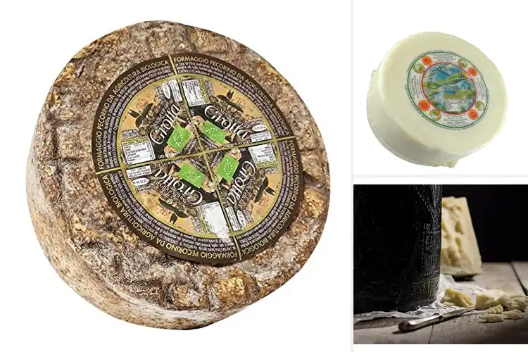 Detailed view of Best Whole Pecorino Wheels