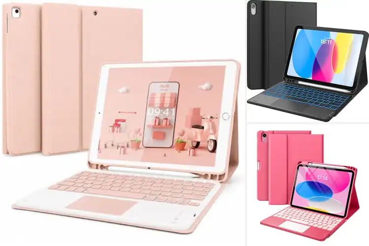 Detailed view of Best Wireless iPad Keyboard Cases With Touchpad